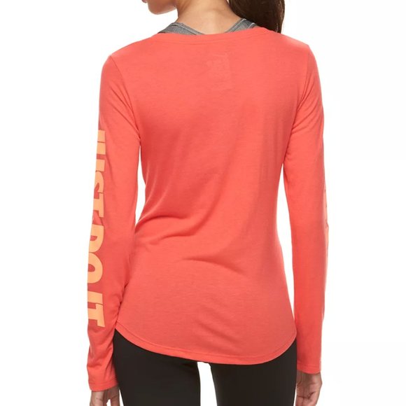 Nike "Just Do It" Long Sleeve Graphic Tee - Picture 2 of 2